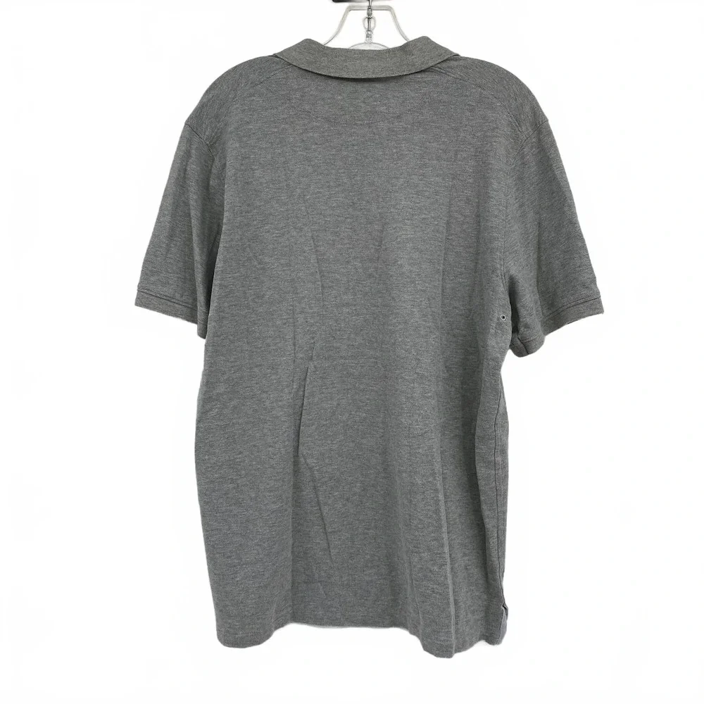 Nike Gray Cotton Blend Polo Shirt | Men’s Size L